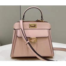 Fendi Peekaboo Iconic Mini Bag with Baguette Pocket Pink 2023