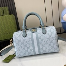 Gucci Ophidia GG Canvas Small Top handle bag 772061 sky blue 2024