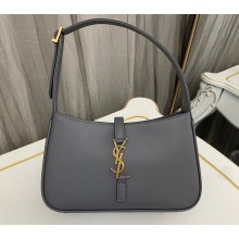Saint Laurent le 5 à 7 hobo bag in smooth leather 657228 Gray