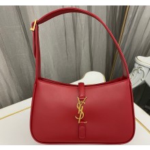 Saint Laurent le 5 à 7 hobo bag in smooth leather 657228 Red