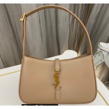 Saint Laurent le 5 à 7 hobo bag in smooth leather 657228 Nude