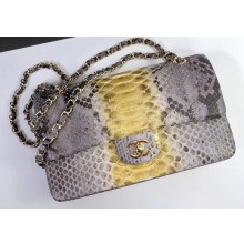 Chanel Classic Flap Medium Bag 1112 In Python 02 2023