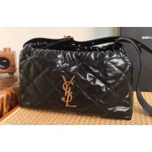 Saint Laurent Hobo Bag In Leather 713936 black