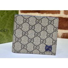 Gucci Wallet with GG detail 768243 Beige/Blue