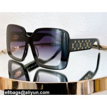 Louis Vuitton LV Monogram Square Sunglasses Z1999E 05 2024