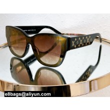 Louis Vuitton LV Monogram Mask Sunglasses Z1996E 06 2024