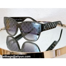 Louis Vuitton LV Monogram Mask Sunglasses Z1996E 07 2024