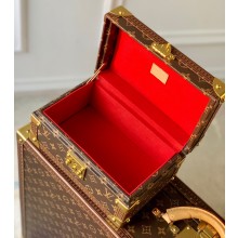 Louis Vuitton Monogram Canvas Coffret Trésor 24 Treasure Case Bag M47023 Rouge Fusion