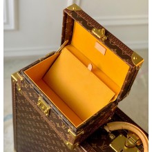 Louis Vuitton Monogram Canvas Coffret Trésor 24 Treasure Case Bag M10137 Tournesol Yellow