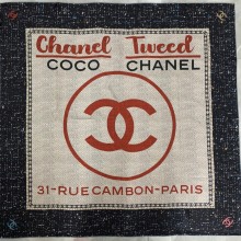 Chanel SILK SQUARE Scarf 90x90cm 05 2023