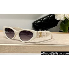 Chanel Acetate & Tweed Cat Eye Sunglasses A71575 5513-A 04 2024