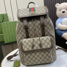 GUCCI Ophidia small GG backpack IN Beige and ebony GG Supreme canvas 792114 2024