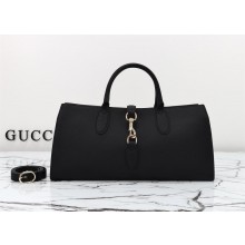Gucci Jackie medium tote bag IN BLACK leather 795282 2024