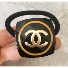 Chanel CC Hair Accessory Black/Gold 2018