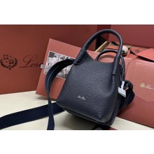 Loro Piana Calfskin Micro Bale Bag Black