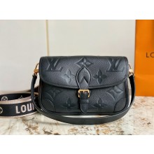 louis vuitton Diane satchel bag in Monogram Empreinte leather M46386 BLACK 2023
