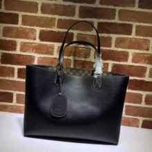 Gucci reversible GG leather tote 368568 in black