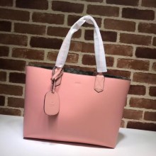 Gucci reversible GG leather tote 368568 in pink