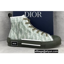 Dior B23 High-Top Sneakers in CD Diamond Canvas 05 2022
