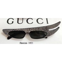 Gucci Rectangular-Frame Acetate Sunglasses 494330 01