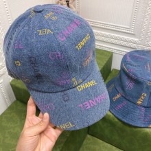 Chanel Printed Denim hat 03