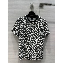 LV x YK Infinity Dots T-Shirt BLACK 2023