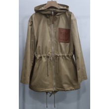 loewe Hooded jacket in cotton apricot 2022