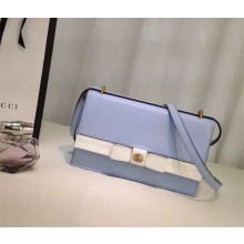 Gucci Japan Limited Leather shoulder bag 432680  light blue