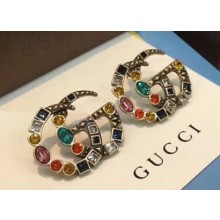 Gucci GG Stud Earrings Multicolor 2018