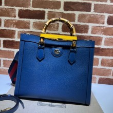 Gucci Diana Medium Tote Bag 678842 royal blue 2021