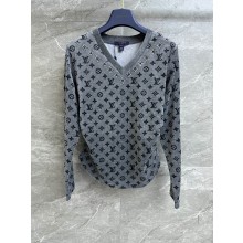 louis vuitton gray monogram shirt 2023