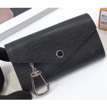Louis Vuitton Epi Leather Key Pouch M56245 Noir 