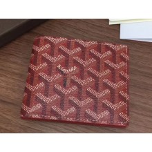 Goyard Victoire Bi-fold Wallet Red