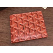 Goyard Victoire Bi-fold Wallet Orange