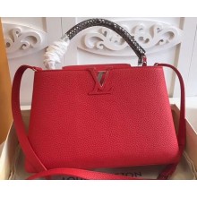 Louis Vuitton Capucines PM Bag Python Handle N92803 Rubis