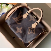 Louis Vuitton Monogram Canvas and Reverse Speedy 30 Bandouliere Bag M41112 2019
