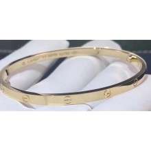 Cartier Real 18K love bracelet small model Yellow Gold
