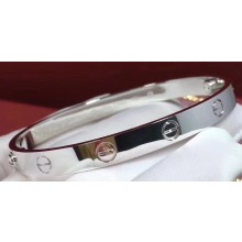 Cartier Real 18K love bracelet classic White Gold