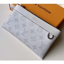 Louis Vuitton Monogram Antarctica Canvas Discovery Pochette Bag M30279 White 2019