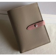 Celine Bicolour Medium Strap Multifunction Wallet Camel/Pink