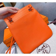 Hermes Aline Mini Bag in Swift Calfskin Orange