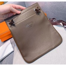 Hermes Aline Mini Bag in Swift Calfskin Etoupe