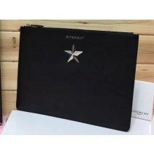 Givenchy Calfskin Large Pouch Clutch Bag 04