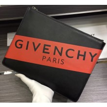 Givenchy Calfskin Large Pouch Clutch Bag 37