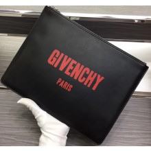 Givenchy Calfskin Large Pouch Clutch Bag 32