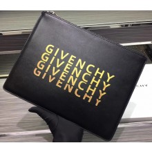 Givenchy Calfskin Large Pouch Clutch Bag 29