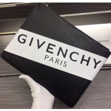 Givenchy Calfskin Large Pouch Clutch Bag 36