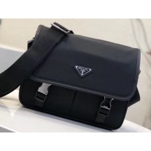 Prada Nylon Shoulder Bag 2VD769 Black 2019