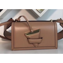 Loewe Boxcalf Bolso Barcelona Bag Nude with Two Shoulder Strap