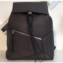 Loewe Soft Natural Calf Puzzle Backpack Bag Taupe